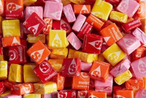 An Array Of Starburst Spread on Table